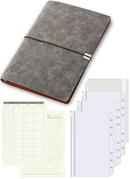 Amazon.co.jp: [ONCODE] バインダー a5 6穴 ゴム留め リフィル